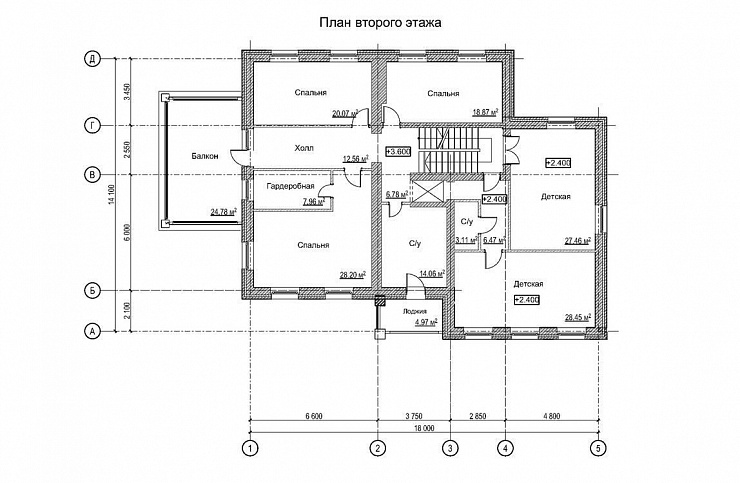 Проект кирпичного дома DH-5501