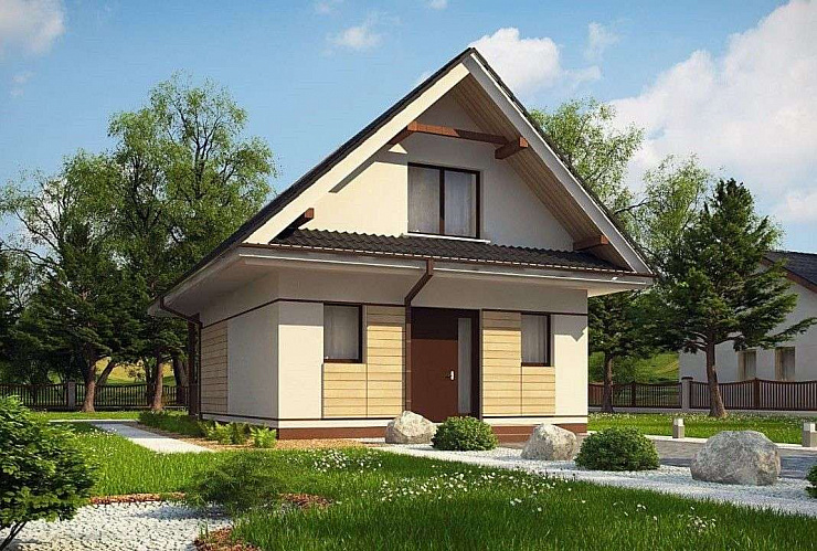Проект дома из газобетона BP-037