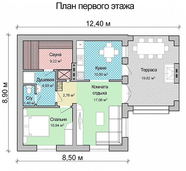 Проект кирпичного дома BP-007